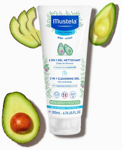 Mustela Гель мягкий для купания для нормальной кожи, 200 мл