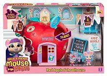 Mouse in the House Игровой набор Школа Яблоко					