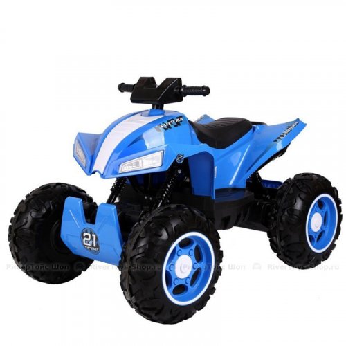Rivertoys Детский электроквадроцикл T777TT / цвет синий