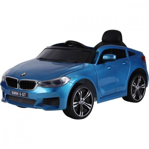 RiverToys Детский электромобиль BMW6 GT (JJ2164) синий глянец