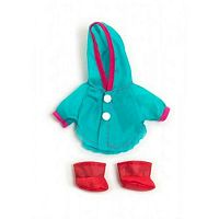Miniland одежда для куклы 21 см дождевик и сапожки raincoat + boots 31676					