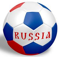 Футбольный мяч «Россия», размер 5					