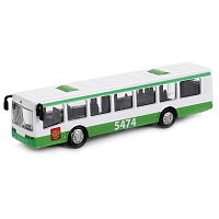 "Технопарк" Рейсовый автобус металлический, инерционный, 15 см.