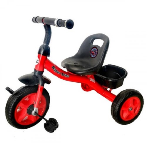Super trike Детский трёхколёсный велосипед, цвет / красный