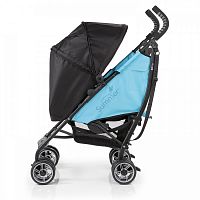 Детская прогулочная коляска Summer Infant 3D Flip / черный/голубой					