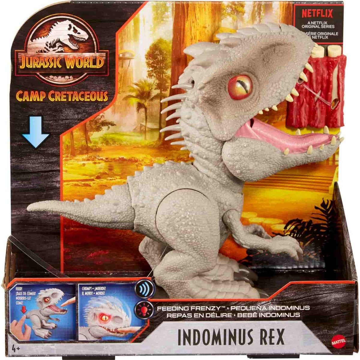 Mattel Фигурка Jurassic World Свирепый Индоминус Рекс купить в России