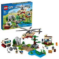 LEGO City Конструктор "Операция по спасению зверей"					